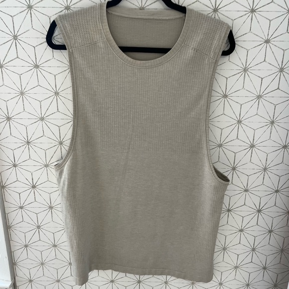 lululemon athletica Other - Lululemon Metal Vent Tech Tank Oatmeal